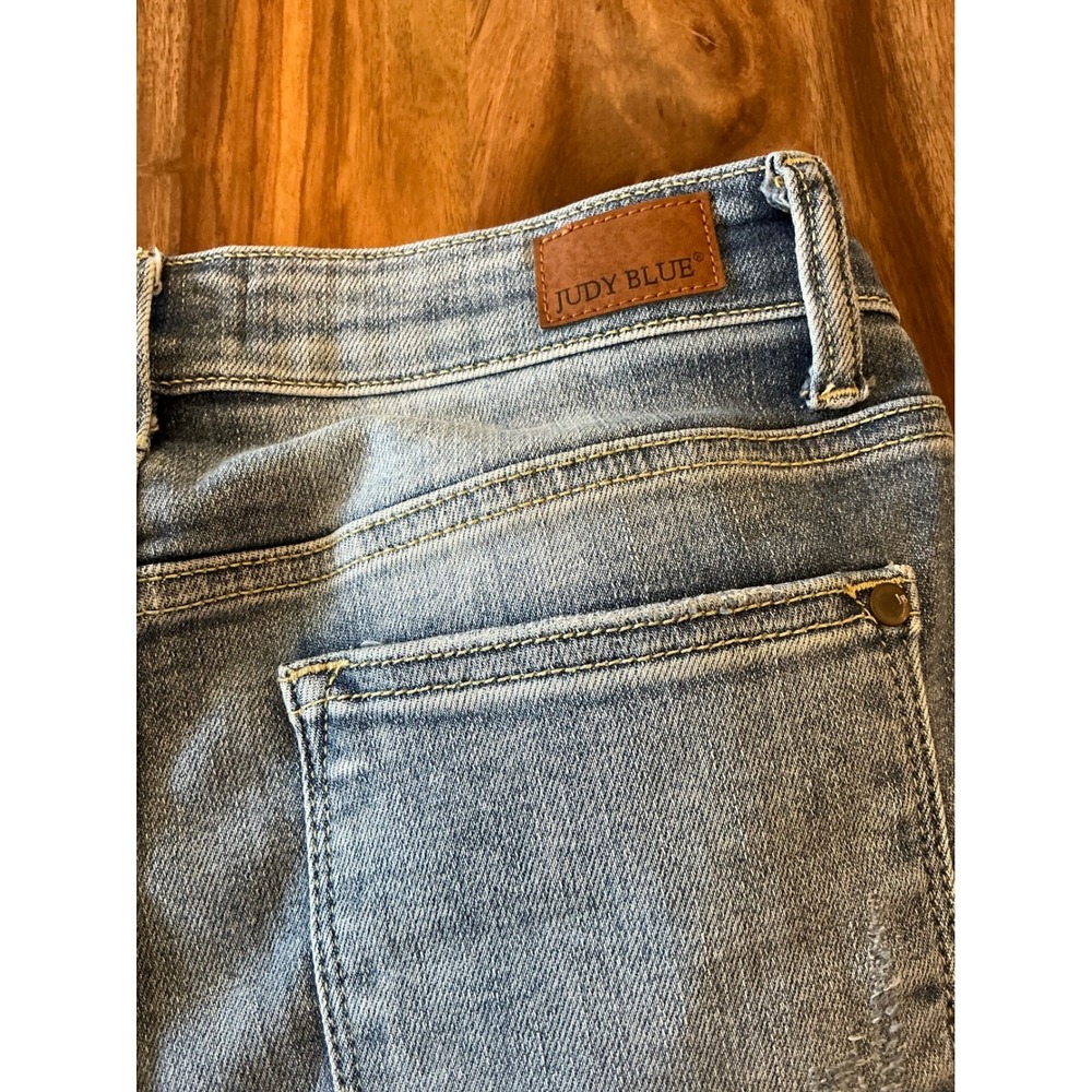Judy Blue Boot Cut Jeans Womens 3/26 Light Wash Mid Rise Stretch Denim JB82331LT - Picture 13 of 15